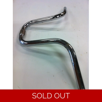 Vintage Chrome Hi-Rise Handlebar for Children's Bicycle